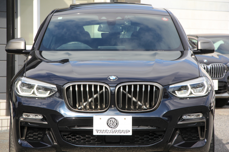 BMW X4 M40i ｾﾚｸﾄP ﾊﾟﾉﾗﾏｻﾝﾙｰﾌ 全席ﾋｰﾀｰ茶革 ﾊｰﾏﾝｶｰﾄﾞﾝｻｳﾝﾄﾞ360馬力 直6ﾀｰﾎﾞｱﾀﾞﾌﾟﾃｨﾌﾞMｻｽ Mspﾌﾞﾚｰｷ 液晶ﾒｰﾀｰ 360度ｶﾒﾗ ﾀｯﾁ画面HDDﾅﾋﾞTV LEDﾍｯﾄﾞﾗｲﾄ ｵｰﾄﾊｲﾋﾞｰﾑ 電動ﾄﾗﾝｸ 専用21AW&ﾃﾞﾌ 2年保証