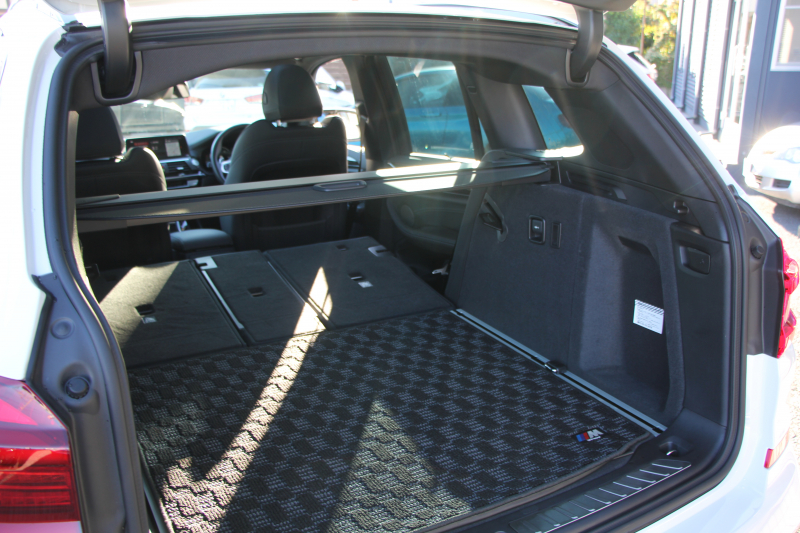 BMW X3 M40d ｾﾚｸﾄP 326馬力 3.0Lﾃﾞｨｰｾﾞﾙﾀｰﾎﾞﾊﾟﾉﾗﾏｻﾝﾙｰﾌ 全席ﾋｰﾀｰ黒革  ﾊｰﾏﾝｶｰﾄﾞﾝｻｳﾝﾄﾞHUD ﾘｱｼｰﾄ可倒調整 専用21AW Mｽﾎﾟｰﾂﾃﾞﾌ&ﾌﾞﾚｰｷ 追従ACC ｽﾃｱﾘﾝｸﾞｻﾎﾟｰﾄ ﾀｯﾁ画面HDDﾅﾋﾞTV 360度ｶﾒﾗ ｱﾝﾋﾞｴﾝﾄﾗｲﾄ 電動ﾄﾗﾝｸ 2年保証