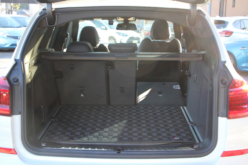 BMW X3 M40d ｾﾚｸﾄP 326馬力 3.0Lﾃﾞｨｰｾﾞﾙﾀｰﾎﾞﾊﾟﾉﾗﾏｻﾝﾙｰﾌ 全席ﾋｰﾀｰ黒革  ﾊｰﾏﾝｶｰﾄﾞﾝｻｳﾝﾄﾞHUD ﾘｱｼｰﾄ可倒調整 専用21AW Mｽﾎﾟｰﾂﾃﾞﾌ&ﾌﾞﾚｰｷ 追従ACC ｽﾃｱﾘﾝｸﾞｻﾎﾟｰﾄ ﾀｯﾁ画面HDDﾅﾋﾞTV 360度ｶﾒﾗ ｱﾝﾋﾞｴﾝﾄﾗｲﾄ 電動ﾄﾗﾝｸ 2年保証