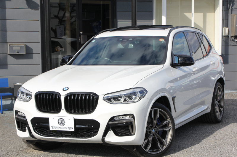 BMW X3 M40d ｾﾚｸﾄP 326馬力 3.0Lﾃﾞｨｰｾﾞﾙﾀｰﾎﾞﾊﾟﾉﾗﾏｻﾝﾙｰﾌ 全席ﾋｰﾀｰ黒革  ﾊｰﾏﾝｶｰﾄﾞﾝｻｳﾝﾄﾞHUD ﾘｱｼｰﾄ可倒調整 専用21AW Mｽﾎﾟｰﾂﾃﾞﾌ&ﾌﾞﾚｰｷ 追従ACC ｽﾃｱﾘﾝｸﾞｻﾎﾟｰﾄ ﾀｯﾁ画面HDDﾅﾋﾞTV 360度ｶﾒﾗ ｱﾝﾋﾞｴﾝﾄﾗｲﾄ 電動ﾄﾗﾝｸ 2年保証