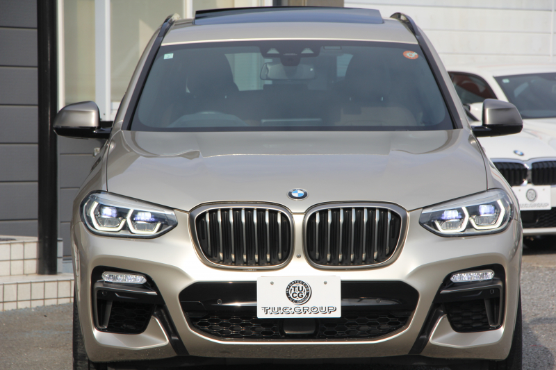 BMW X3 M40d ｾﾚｸﾄ&ｲﾉﾍﾞｰｼｮﾝP 1ｵ-ﾅ individualｶﾗｰ&21AW 1ｵｰﾅ ﾊﾟﾉﾗﾏｻﾝR ﾍﾞﾝﾁﾚｰｼｮﾝ 全席ﾋｰﾀｰ茶革 直6ﾀｰﾎﾞ326馬力 ﾊｰﾏﾝｶｰﾄﾞﾝ ｼﾞｪｽﾁｬｰC ﾃﾞｨｽﾌﾟﾚｲｷｰ 追従ACC HUD 液晶ﾒｰﾀｰ 360度ｶﾒﾗ LEDﾍｯﾄﾞﾗｲﾄ 2年保証