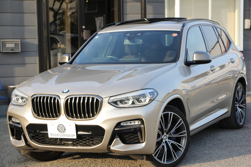 BMW X3 M40d ｾﾚｸﾄ&ｲﾉﾍﾞｰｼｮﾝP 1ｵ-ﾅ individualｶﾗｰ&21AW 1ｵｰﾅ ﾊﾟﾉﾗﾏｻﾝR ﾍﾞﾝﾁﾚｰｼｮﾝ 全席ﾋｰﾀｰ茶革 直6ﾀｰﾎﾞ326馬力 ﾊｰﾏﾝｶｰﾄﾞﾝ ｼﾞｪｽﾁｬｰC ﾃﾞｨｽﾌﾟﾚｲｷｰ 追従ACC HUD 液晶ﾒｰﾀｰ 360度ｶﾒﾗ LEDﾍｯﾄﾞﾗｲﾄ 2年保証