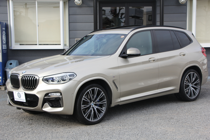 BMW X3 M40d ｾﾚｸﾄ&ｲﾉﾍﾞｰｼｮﾝP 1ｵ-ﾅ individualｶﾗｰ&21AW 1ｵｰﾅ ﾊﾟﾉﾗﾏｻﾝR ﾍﾞﾝﾁﾚｰｼｮﾝ 全席ﾋｰﾀｰ茶革 直6ﾀｰﾎﾞ326馬力 ﾊｰﾏﾝｶｰﾄﾞﾝ ｼﾞｪｽﾁｬｰC ﾃﾞｨｽﾌﾟﾚｲｷｰ 追従ACC HUD 液晶ﾒｰﾀｰ 360度ｶﾒﾗ LEDﾍｯﾄﾞﾗｲﾄ 2年保証