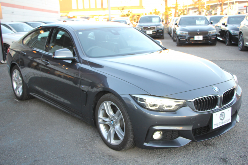 BMW 4シリーズ 420i ｸﾞﾗﾝｸｰﾍﾟMｽﾎﾟｰﾂ 後期 ﾋｰﾀｰ黒革 追従ACC ﾚｰﾝﾁｪﾝｼﾞ警告 LEDﾍｯﾄﾞﾗｲﾄ&ﾃｰﾙ ﾀｯﾁ画面HDDﾅﾋﾞﾌﾙｾｸﾞTV 液晶ﾒｰﾀｰ 衝突軽減ﾌﾞﾚｰｷ 車線逸脱警告 歩行者警告 Bｶﾒﾗ ﾊﾟﾄﾞﾙｼﾌﾄ ｽﾏｰﾄｷｰ 電動ﾄﾗﾝｸ 2年保証
