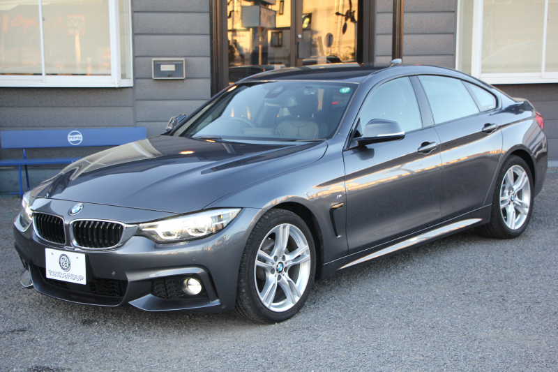 BMW 4シリーズ 420i ｸﾞﾗﾝｸｰﾍﾟMｽﾎﾟｰﾂ 後期 ﾋｰﾀｰ黒革 追従ACC ﾚｰﾝﾁｪﾝｼﾞ警告 LEDﾍｯﾄﾞﾗｲﾄ&ﾃｰﾙ ﾀｯﾁ画面HDDﾅﾋﾞﾌﾙｾｸﾞTV 液晶ﾒｰﾀｰ 衝突軽減ﾌﾞﾚｰｷ 車線逸脱警告 歩行者警告 Bｶﾒﾗ ﾊﾟﾄﾞﾙｼﾌﾄ ｽﾏｰﾄｷｰ 電動ﾄﾗﾝｸ 2年保証