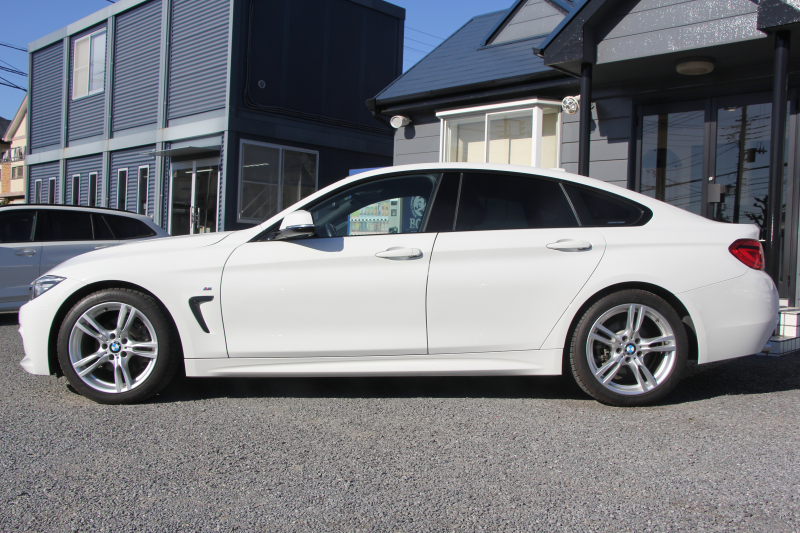BMW 4シリーズ 420i ｸﾞﾗﾝｸｰﾍﾟMｽﾎﾟｰﾂ 後期 ﾌｪｲｽﾘﾌﾄ後 ｼｰﾄﾋｰﾀｰ 追従ACC LEDﾍｯﾄﾞﾗｲﾄ&ﾃｰﾙ&ﾌｫｸﾞ ﾀｯﾁ画面HDDﾅﾋﾞTV Bｶﾒﾗ 電動ﾄﾗﾝｸ ｽﾏｰﾄｷｰ 液晶ﾒｰﾀｰ Hi-fiｽﾋﾟｰｶｰ 衝突軽減ﾌﾞﾚｰｷ 車線逸脱警告 歩行者警告 18AW 2年保証
