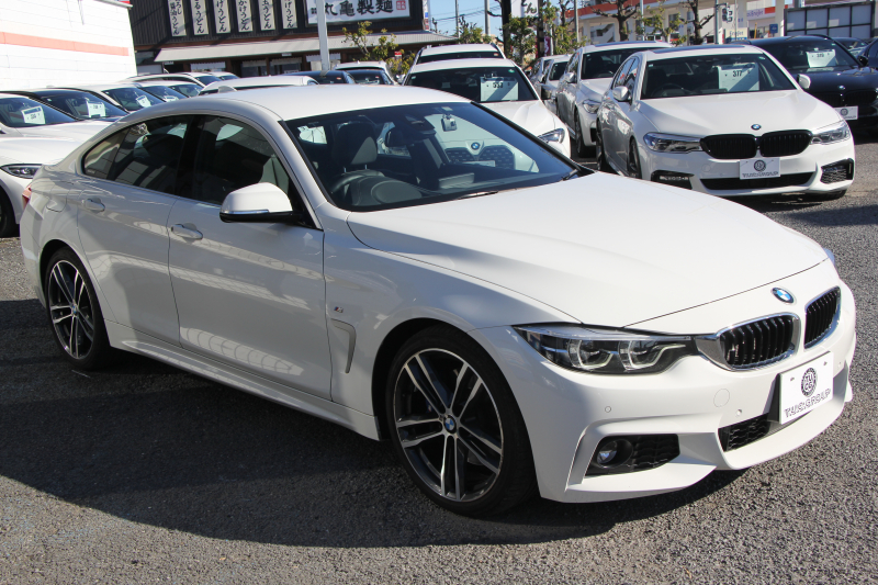 BMW 4シリーズ 420i ｸﾞﾗﾝｸｰﾍﾟｲﾝｽﾀｲﾙｽﾎﾟｰﾂ 300台限定車 後期ﾓﾃﾞﾙ 1ｵｰﾅ ﾋｰﾀｰ黒革 ｱﾀﾞﾌﾟﾃｨﾌﾞMｻｽ 19AW Mspﾌﾞﾚｰｷ HUD 追従ACC 液晶ﾒｰﾀｰ LEDﾍｯﾄﾞﾗｲﾄ&LEDﾃｰﾙ ﾀｯﾁ画面HDDﾅﾋﾞﾌﾙｾｸﾞTV 電動ﾄﾗﾝｸ 衝突軽減ﾌﾞﾚｰｷ 2年保証