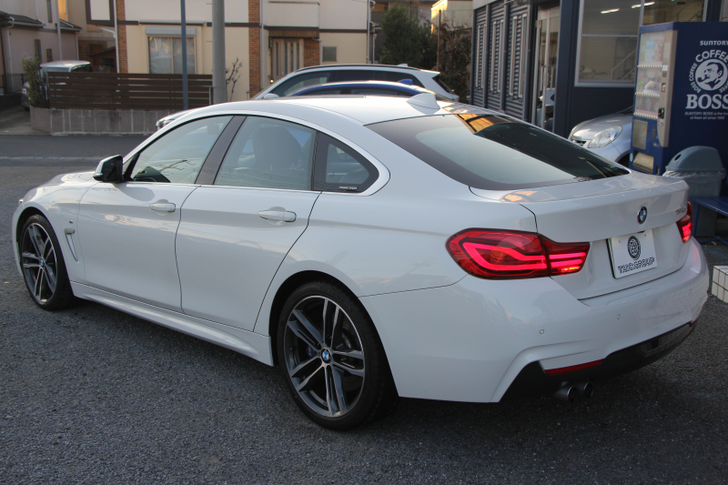 BMW 4シリーズ 420i ｸﾞﾗﾝｸｰﾍﾟｲﾝｽﾀｲﾙｽﾎﾟｰﾂ 300台限定車 後期ﾓﾃﾞﾙ 1ｵｰﾅ ﾋｰﾀｰ黒革 ｱﾀﾞﾌﾟﾃｨﾌﾞMｻｽ 19AW Mspﾌﾞﾚｰｷ HUD 追従ACC 液晶ﾒｰﾀｰ LEDﾍｯﾄﾞﾗｲﾄ&LEDﾃｰﾙ ﾀｯﾁ画面HDDﾅﾋﾞﾌﾙｾｸﾞTV 電動ﾄﾗﾝｸ 衝突軽減ﾌﾞﾚｰｷ 2年保証