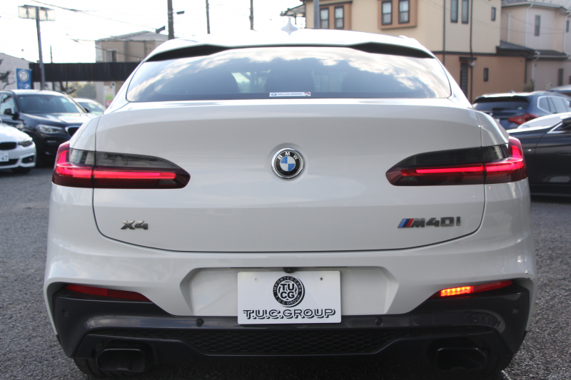 BMW X4 M40i ﾊﾟﾉﾗﾏｻﾝﾙｰﾌ 全席ﾋｰﾀｰ黒革 360馬力 直6ﾀｰﾎﾞｱﾀﾞﾌﾟﾃｨﾌﾞMｻｽ Mspﾌﾞﾚｰｷ 液晶ﾒｰﾀｰ 360度ｶﾒﾗ ﾀｯﾁ画面HDDﾅﾋﾞTV LEDﾍｯﾄﾞﾗｲﾄ ｵｰﾄﾊｲﾋﾞｰﾑ 電動ﾄﾗﾝｸ 専用21AW&ﾃﾞﾌ 2年保証