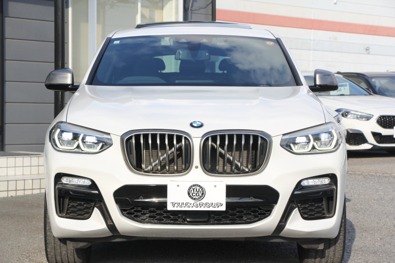 BMW X4 M40i ﾊﾟﾉﾗﾏｻﾝﾙｰﾌ 全席ﾋｰﾀｰ黒革 360馬力 直6ﾀｰﾎﾞｱﾀﾞﾌﾟﾃｨﾌﾞMｻｽ Mspﾌﾞﾚｰｷ 液晶ﾒｰﾀｰ 360度ｶﾒﾗ ﾀｯﾁ画面HDDﾅﾋﾞTV LEDﾍｯﾄﾞﾗｲﾄ ｵｰﾄﾊｲﾋﾞｰﾑ 電動ﾄﾗﾝｸ 専用21AW&ﾃﾞﾌ 2年保証