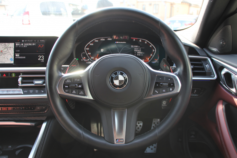 BMW 4シリーズ M440i Xdrive ｸｰﾍﾟｲﾉﾍﾞｰｼｮﾝP 4WD ﾋｰﾀｰ赤革 BMWﾚｰｻﾞｰﾗｲﾄ ﾊｰﾏﾝｶｰﾄﾞﾝ 387馬力 H&Rﾀﾞｳﾝｻｽ 3Ddesignｴｱﾛ&4本出しﾏﾌﾗｰ ｱﾀﾞﾌﾟﾃｨﾌﾞMｻｽ 追従ACC HUD 360度ｶﾒﾗ 電動ﾄﾗﾝｸ BMWﾗｲﾌﾞｺｯｸﾋﾟｯﾄ ﾀｯﾁ画面HDDﾅﾋﾞTV Applecarplay 2年保証