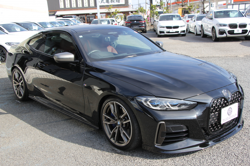 BMW 4シリーズ M440i Xdrive ｸｰﾍﾟｲﾉﾍﾞｰｼｮﾝP 4WD ﾋｰﾀｰ赤革 BMWﾚｰｻﾞｰﾗｲﾄ ﾊｰﾏﾝｶｰﾄﾞﾝ 387馬力 H&Rﾀﾞｳﾝｻｽ 3Ddesignｴｱﾛ&4本出しﾏﾌﾗｰ ｱﾀﾞﾌﾟﾃｨﾌﾞMｻｽ 追従ACC HUD 360度ｶﾒﾗ 電動ﾄﾗﾝｸ BMWﾗｲﾌﾞｺｯｸﾋﾟｯﾄ ﾀｯﾁ画面HDDﾅﾋﾞTV Applecarplay 2年保証