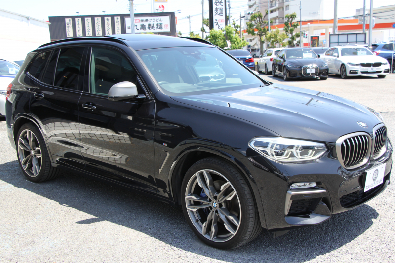 BMW X3 M40d ｾﾚｸﾄP 326馬力 3.0Lﾃﾞｨｰｾﾞﾙﾀｰﾎﾞﾊﾟﾉﾗﾏｻﾝﾙｰﾌ 全席ﾋｰﾀｰ黒革  ﾊｰﾏﾝｶｰﾄﾞﾝｻｳﾝﾄﾞHUD 専用21AW Mｽﾎﾟｰﾂﾃﾞﾌ&ﾌﾞﾚｰｷ 追従ACC ｽﾃｱﾘﾝｸﾞｻﾎﾟｰﾄ ﾀｯﾁ画面HDDﾅﾋﾞTV 360度ｶﾒﾗ ｱﾝﾋﾞｴﾝﾄﾗｲﾄ 電動ﾄﾗﾝｸ 2年保証