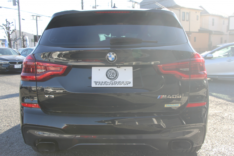 BMW X3 M40d ｾﾚｸﾄP 326馬力 3.0Lﾃﾞｨｰｾﾞﾙﾀｰﾎﾞﾊﾟﾉﾗﾏｻﾝﾙｰﾌ 全席ﾋｰﾀｰ黒革  ﾊｰﾏﾝｶｰﾄﾞﾝｻｳﾝﾄﾞHUD 専用21AW Mｽﾎﾟｰﾂﾃﾞﾌ&ﾌﾞﾚｰｷ 追従ACC ｽﾃｱﾘﾝｸﾞｻﾎﾟｰﾄ ﾀｯﾁ画面HDDﾅﾋﾞTV 360度ｶﾒﾗ ｱﾝﾋﾞｴﾝﾄﾗｲﾄ 電動ﾄﾗﾝｸ 2年保証