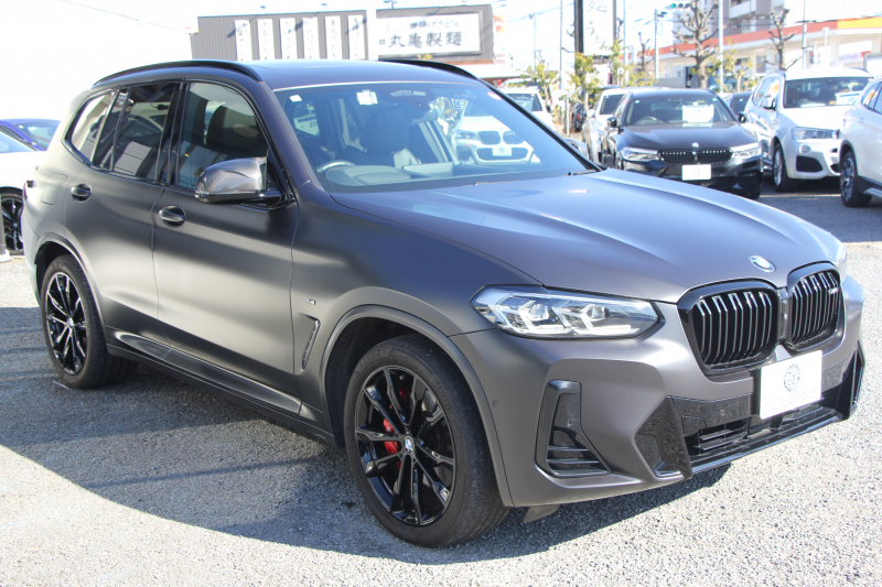 BMW X3 M40d ｽﾎﾟｰﾂｴﾃﾞｨｼｮﾝ 30台限定車 後期ﾓﾃﾞﾙ Individualﾏｯﾄﾌﾞﾗｯｸ ｾﾚｸﾄP ﾏｲﾙﾄﾞHV ﾊﾟﾉﾗﾏｻﾝR 全席ﾋｰﾀｰ黒革 ﾊｰﾏﾝｶｰﾄﾞﾝ ｱﾀﾞﾌﾟﾃｨﾌﾞMｻｽ ﾘｱｼｰﾄ可倒調整 Mｼｰﾄﾍﾞﾙﾄ ﾚｯﾄﾞｷｬﾘﾊﾟｰ 追従ACC HUD ｱｯﾌﾟﾙｶｰﾌﾟﾚｲ  ﾀｯﾁ画面ﾅﾋﾞ2年保証