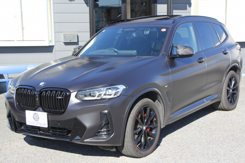 BMW X3 M40d ｽﾎﾟｰﾂｴﾃﾞｨｼｮﾝ 30台限定車 後期ﾓﾃﾞﾙ Individualﾏｯﾄﾌﾞﾗｯｸ ｾﾚｸﾄP ﾏｲﾙﾄﾞHV ﾊﾟﾉﾗﾏｻﾝR 全席ﾋｰﾀｰ黒革 ﾊｰﾏﾝｶｰﾄﾞﾝ ｱﾀﾞﾌﾟﾃｨﾌﾞMｻｽ ﾘｱｼｰﾄ可倒調整 Mｼｰﾄﾍﾞﾙﾄ ﾚｯﾄﾞｷｬﾘﾊﾟｰ 追従ACC HUD ｱｯﾌﾟﾙｶｰﾌﾟﾚｲ  ﾀｯﾁ画面ﾅﾋﾞ2年保証