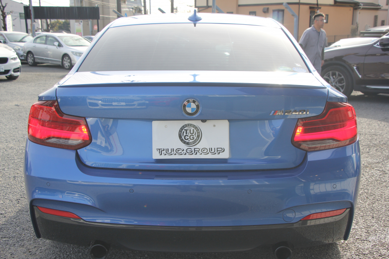 BMW 2シリーズ M240i ｸｰﾍﾟ後期 ﾋｰﾀｰ黒革 追従ACC B58新ｴﾝｼﾞﾝ 直6ﾀｰﾎﾞ340馬力 LEDﾍｯﾄﾞﾗｲﾄ LEDﾃｰﾙ ｱﾀﾞﾌﾟﾃｨﾌﾞMｻｽ 専用ﾌﾞﾚｰｷ ｼﾞｪｯﾄﾌﾞﾗｯｸ18AW ﾀｯﾁ画面HDDﾅﾋﾞPｱｼｽﾄ ﾊﾟﾄﾞﾙｼﾌﾄ 8速AT 衝突軽減ﾌﾞﾚｰｷ 2年保証