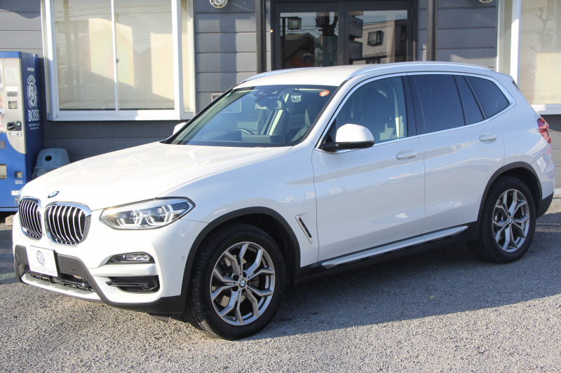 BMW X3 Xdrive20d Xﾗｲﾝ ﾊｲﾗｲﾝ 中期ﾓﾃﾞﾙ 型式3DA-UZ20 BMWﾗｲﾌﾞｺｯｸﾋﾟｯﾄ 変更後HDDﾅﾋﾞApplecarplay 全席ﾋｰﾀｰ黒革 ﾘｱｼｰﾄ可倒調整 HUD 追従ACC ｽﾃｱﾘﾝｸﾞｻﾎﾟｰﾄ LEDﾍｯﾄﾞﾗｲﾄ 電動ﾄﾗﾝｸ 360度ｶﾒﾗ 2年保証