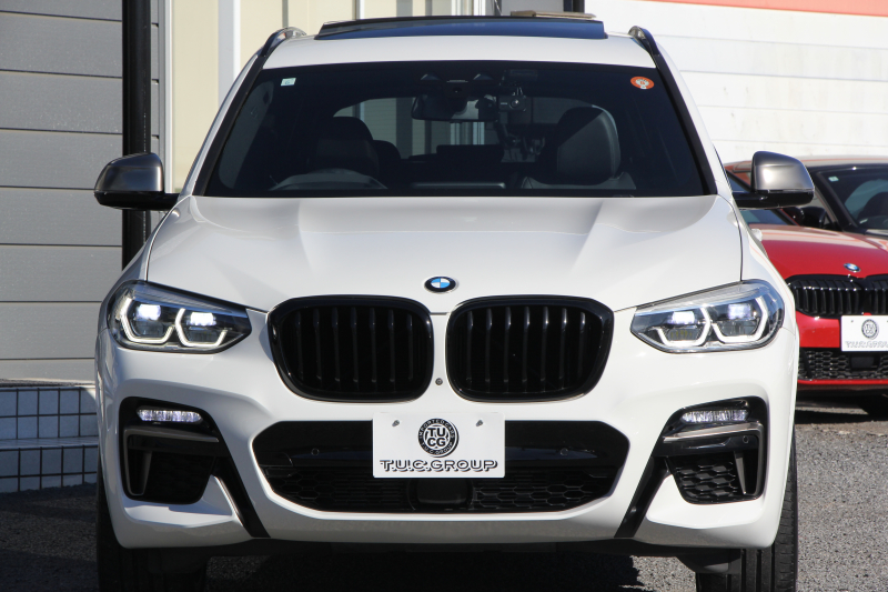 BMW X3 M40i ｾﾚｸﾄP ﾊﾟﾉﾗﾏｻﾝﾙｰﾌ 全席ﾋｰﾀｰ黒革 ﾊｰﾏﾝｶｰﾄﾞﾝ 387馬力 直6ﾀｰﾎﾞBMWﾗｲﾌﾞｺｯｸﾋﾟｯﾄﾞｱﾀﾞﾌﾟﾃｨﾌﾞMｻｽ Mｽﾎﾟｰﾂﾌﾞﾚｰｷ ﾘｱｼｰﾄ可倒調整 360度ｶﾒﾗ ﾀｯﾁ画面HDDﾅﾋﾞTV ｱｯﾌﾟﾙｶｰﾌﾟﾚｲ LEDﾍｯﾄﾞﾗｲﾄ ｵｰﾄﾊｲﾋﾞｰﾑ 電動ﾄﾗﾝｸ 2年保証