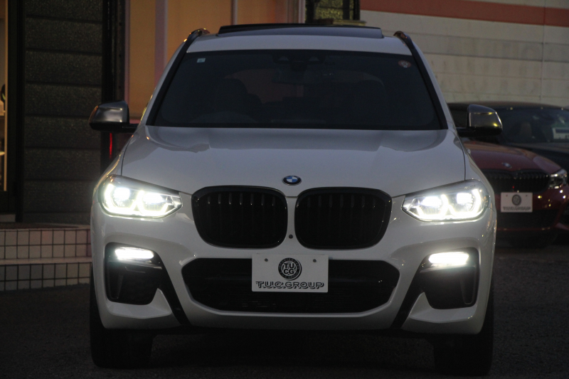 BMW X3 M40i ｾﾚｸﾄP ﾊﾟﾉﾗﾏｻﾝﾙｰﾌ 全席ﾋｰﾀｰ黒革 ﾊｰﾏﾝｶｰﾄﾞﾝ 387馬力 直6ﾀｰﾎﾞBMWﾗｲﾌﾞｺｯｸﾋﾟｯﾄﾞｱﾀﾞﾌﾟﾃｨﾌﾞMｻｽ Mｽﾎﾟｰﾂﾌﾞﾚｰｷ ﾘｱｼｰﾄ可倒調整 360度ｶﾒﾗ ﾀｯﾁ画面HDDﾅﾋﾞTV ｱｯﾌﾟﾙｶｰﾌﾟﾚｲ LEDﾍｯﾄﾞﾗｲﾄ ｵｰﾄﾊｲﾋﾞｰﾑ 電動ﾄﾗﾝｸ 2年保証