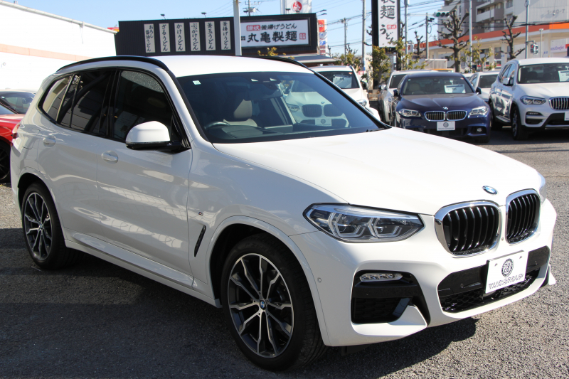 BMW X3 Xdrive20d Mｽﾎﾟｰﾂ ﾊｲﾗｲﾝ 全席ﾋｰﾀｰ茶革 ﾃﾞｨｽﾌﾟﾚｲｷｰ ｵﾌﾟｼｮﾝ20AW HUD LEDﾍｯﾄﾞﾗｲﾄ ｵｰﾄﾊｲﾋﾞｰﾑ ﾀｯﾁﾊﾟﾈﾙ対応HDDﾅﾋﾞTV ﾜｲﾔﾚｽ充電 液晶ﾒｰﾀｰ 360度ｶﾒﾗ ｽﾃｱﾘﾝｸﾞｻﾎﾟｰﾄ 追従ACC 衝突軽減ﾌﾞﾚｰｷ 車線変更警告 電動ﾄﾗﾝｸ 2年保証