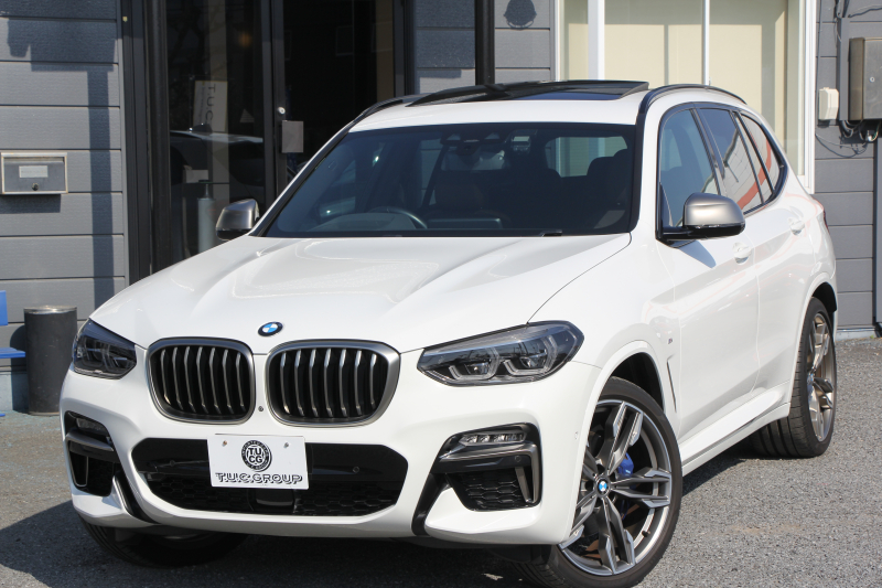 BMW X3 M40d ｾﾚｸﾄP 326馬力 3.0Lﾃﾞｨｰｾﾞﾙﾀｰﾎﾞﾊﾟﾉﾗﾏｻﾝﾙｰﾌ 全ﾋｰﾀｰ茶革 ﾍﾞﾝﾁﾚｰｼｮﾝ ﾘｱｼｰﾄ可倒調整 ﾊｰﾏﾝｶｰﾄﾞﾝ HUD 専用21AW Mｽﾎﾟｰﾂﾃﾞﾌ&ﾌﾞﾚｰｷ 追従ACC ｽﾃｱﾘﾝｸﾞｻﾎﾟｰﾄ ﾀｯﾁ画面HDDﾅﾋﾞTV 360度ｶﾒﾗ 電動ﾄﾗﾝｸ 2年保証