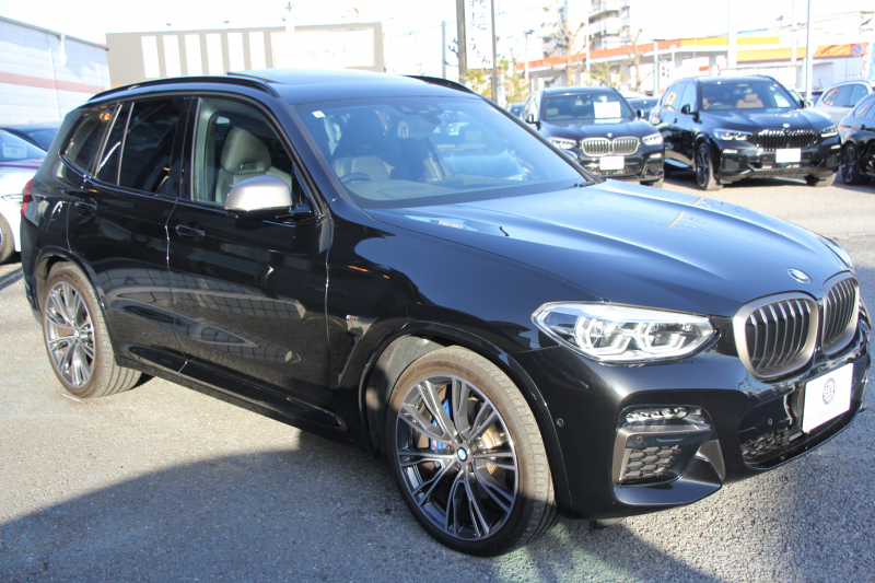 BMW X3 M40i ｾﾚｸﾄP ﾌｧｽﾄﾄﾗｯｸP 387馬力 直6ﾀｰﾎﾞﾊﾟﾉﾗﾏｻﾝﾙｰﾌ ﾊｰﾏﾝｶｰﾄﾞﾝｻｳﾝﾄﾞﾋｰﾀｰ黒革 Mｽﾎﾟｰﾂｼｰﾄ ｱﾀﾞﾌﾟﾃｨﾌﾞMｻｽ individual21AW BMWﾗｲﾌﾞｺｯｸﾋﾟｯﾄﾞﾘｱｼｰﾄ可倒調整 360度ｶﾒﾗ ﾀｯﾁ画面HDDﾅﾋﾞTV ｱｯﾌﾟﾙｶｰﾌﾟﾚｲ 2年保証