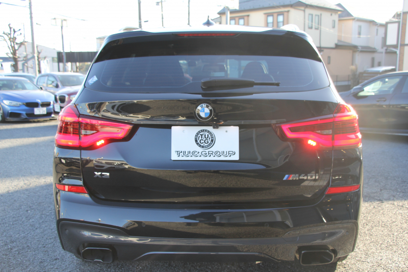BMW X3 M40i ｾﾚｸﾄP ﾌｧｽﾄﾄﾗｯｸP 387馬力 直6ﾀｰﾎﾞﾊﾟﾉﾗﾏｻﾝﾙｰﾌ ﾊｰﾏﾝｶｰﾄﾞﾝｻｳﾝﾄﾞﾋｰﾀｰ黒革 Mｽﾎﾟｰﾂｼｰﾄ ｱﾀﾞﾌﾟﾃｨﾌﾞMｻｽ individual21AW BMWﾗｲﾌﾞｺｯｸﾋﾟｯﾄﾞﾘｱｼｰﾄ可倒調整 360度ｶﾒﾗ ﾀｯﾁ画面HDDﾅﾋﾞTV ｱｯﾌﾟﾙｶｰﾌﾟﾚｲ 2年保証