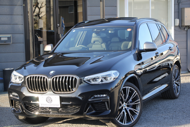 BMW X3 M40i ｾﾚｸﾄP ﾌｧｽﾄﾄﾗｯｸP 387馬力 直6ﾀｰﾎﾞﾊﾟﾉﾗﾏｻﾝﾙｰﾌ ﾊｰﾏﾝｶｰﾄﾞﾝｻｳﾝﾄﾞﾋｰﾀｰ黒革 Mｽﾎﾟｰﾂｼｰﾄ ｱﾀﾞﾌﾟﾃｨﾌﾞMｻｽ individual21AW BMWﾗｲﾌﾞｺｯｸﾋﾟｯﾄﾞﾘｱｼｰﾄ可倒調整 360度ｶﾒﾗ ﾀｯﾁ画面HDDﾅﾋﾞTV ｱｯﾌﾟﾙｶｰﾌﾟﾚｲ 2年保証