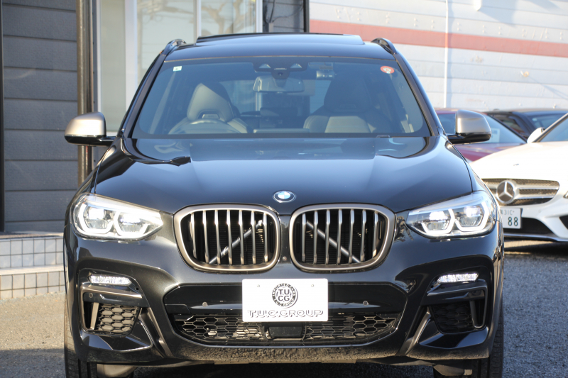 BMW X3 M40i ｾﾚｸﾄP ﾌｧｽﾄﾄﾗｯｸP 387馬力 直6ﾀｰﾎﾞﾊﾟﾉﾗﾏｻﾝﾙｰﾌ ﾊｰﾏﾝｶｰﾄﾞﾝｻｳﾝﾄﾞﾋｰﾀｰ黒革 Mｽﾎﾟｰﾂｼｰﾄ ｱﾀﾞﾌﾟﾃｨﾌﾞMｻｽ individual21AW BMWﾗｲﾌﾞｺｯｸﾋﾟｯﾄﾞﾘｱｼｰﾄ可倒調整 360度ｶﾒﾗ ﾀｯﾁ画面HDDﾅﾋﾞTV ｱｯﾌﾟﾙｶｰﾌﾟﾚｲ 2年保証