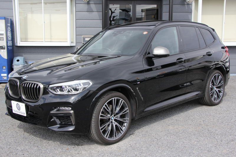 BMW X3 M40i ｾﾚｸﾄP ﾌｧｽﾄﾄﾗｯｸP 387馬力 直6ﾀｰﾎﾞﾊﾟﾉﾗﾏｻﾝﾙｰﾌ ﾊｰﾏﾝｶｰﾄﾞﾝｻｳﾝﾄﾞﾋｰﾀｰ黒革 Mｽﾎﾟｰﾂｼｰﾄ ｱﾀﾞﾌﾟﾃｨﾌﾞMｻｽ individual21AW BMWﾗｲﾌﾞｺｯｸﾋﾟｯﾄﾞﾘｱｼｰﾄ可倒調整 360度ｶﾒﾗ ﾀｯﾁ画面HDDﾅﾋﾞTV ｱｯﾌﾟﾙｶｰﾌﾟﾚｲ 2年保証