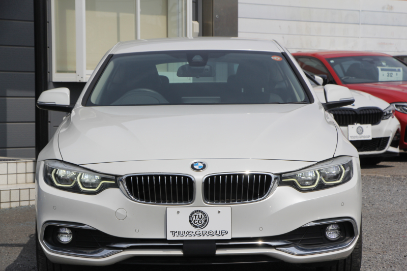 BMW 4シリーズ 420i ｸﾞﾗﾝｸｰﾍﾟﾗｸﾞｼﾞｭｱﾘｰ 後期 真珠色 ﾋｰﾀｰ黒革 液晶ﾒｰﾀｰ LEDﾍｯﾄﾞﾗｲﾄ&ﾃｰﾙ 追従ACC ﾚｰﾝﾁｪﾝｼﾞ警告 ﾌﾙｾｸﾞTV HDDﾅﾋﾞｸﾛｰﾑﾗｲﾝｴｸｽﾃﾘｱ 電動ﾄﾗﾝｸ 衝突軽減ﾌﾞﾚｰｷ 車線逸脱警告 歩行者警告 2年保証