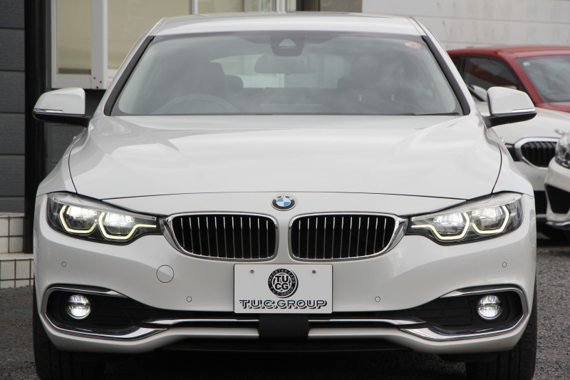 BMW 4シリーズ 420i ｸﾞﾗﾝｸｰﾍﾟﾗｸﾞｼﾞｭｱﾘｰ 後期 真珠色 ﾋｰﾀｰ黒革 液晶ﾒｰﾀｰ LEDﾍｯﾄﾞﾗｲﾄ&ﾃｰﾙ 追従ACC ﾚｰﾝﾁｪﾝｼﾞ警告 ﾌﾙｾｸﾞTV HDDﾅﾋﾞｸﾛｰﾑﾗｲﾝｴｸｽﾃﾘｱ 電動ﾄﾗﾝｸ 衝突軽減ﾌﾞﾚｰｷ 車線逸脱警告 歩行者警告 2年保証
