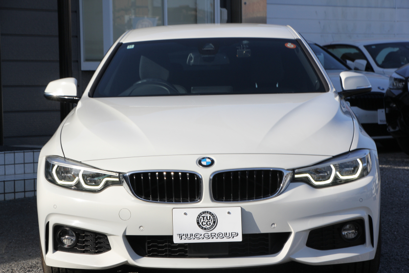 BMW 4シリーズ 420i ｸﾞﾗﾝｸｰﾍﾟMｽﾎﾟｰﾂ 後期 ﾌｪｲｽﾘﾌﾄ後 ｼｰﾄﾋｰﾀｰ 追従ACC LEDﾍｯﾄﾞﾗｲﾄ&ﾃｰﾙ&ﾌｫｸﾞﾀｯﾁ画面HDDﾅﾋﾞTV Bｶﾒﾗ 電動ﾄﾗﾝｸ ｽﾏｰﾄｷｰ 液晶ﾒｰﾀｰ Hi-fiｽﾋﾟｰｶｰ 衝突軽減ﾌﾞﾚｰｷ 車線逸脱警告 歩行者警告 18AW 2年保証