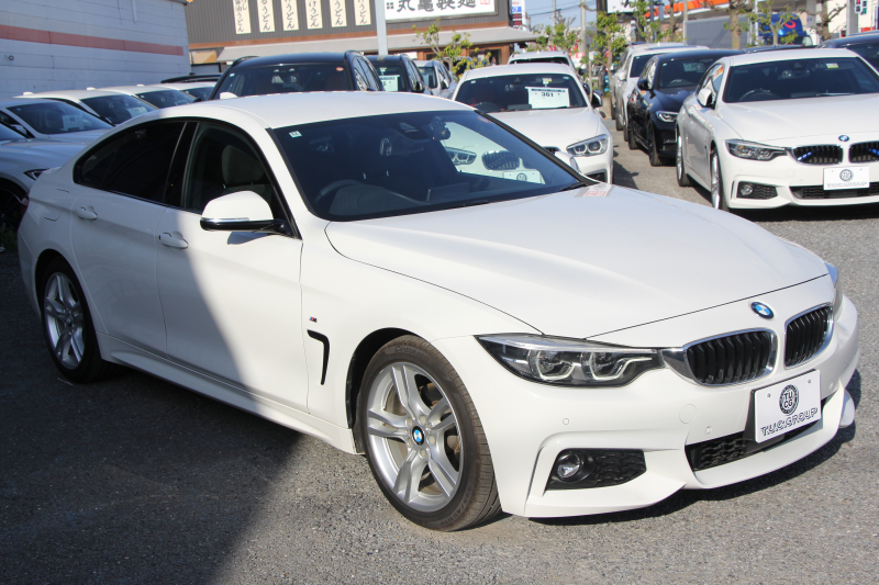 BMW 4シリーズ 420i ｸﾞﾗﾝｸｰﾍﾟMｽﾎﾟｰﾂ 後期 ﾌｪｲｽﾘﾌﾄ後 ｼｰﾄﾋｰﾀｰ 追従ACC LEDﾍｯﾄﾞﾗｲﾄ&ﾃｰﾙ&ﾌｫｸﾞﾀｯﾁ画面HDDﾅﾋﾞTV Bｶﾒﾗ 電動ﾄﾗﾝｸ ｽﾏｰﾄｷｰ 液晶ﾒｰﾀｰ Hi-fiｽﾋﾟｰｶｰ 衝突軽減ﾌﾞﾚｰｷ 車線逸脱警告 歩行者警告 18AW 2年保証
