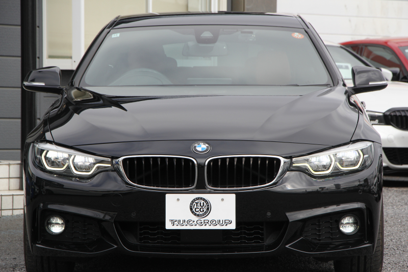 BMW 4シリーズ 420i ｸﾞﾗﾝｸｰﾍﾟMｽﾎﾟｰﾂ 後期 ｺﾆｬｯｸﾚｻﾞｰ ｼｰﾄﾋｰﾀｰ 追従ACC ﾚｰﾝﾁｪﾝｼﾞ警告 LEDﾍｯﾄﾞﾗｲﾄ&ﾃｰﾙ ﾀｯﾁ画面HDDﾅﾋﾞﾌﾙｾｸﾞTV 液晶ﾒｰﾀｰ 衝突軽減ﾌﾞﾚｰｷ 車線逸脱警告 歩行者警告 Bｶﾒﾗ ﾊﾟﾄﾞﾙｼﾌﾄ ｽﾏｰﾄｷｰ 電動ﾄﾗﾝｸ 2年保証
