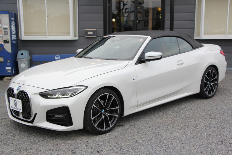 BMW 4シリーズ 420i ｶﾌﾞﾘｵﾚ Mｽﾎﾟｰﾂ 電動ｵｰﾌﾟﾝ 真珠色 Individualﾀﾙﾄｩｰﾌｫﾒﾘﾉﾚｻﾞｰ ｴｱｶﾗｰ ｵﾌﾟｼｮﾝ19AW 追従ACC ｽﾃｱﾘﾝｸﾞｻﾎﾟｰﾄ LEDﾍｯﾄﾞﾗｲﾄ ｵｰﾄﾊｲﾋﾞｰﾑ 第7世代HDDﾅﾋﾞ 地ﾃﾞｼﾞ Pｱｼｽﾄ ｱﾝﾋﾞｴﾝﾄﾗｲﾄ 2年保証