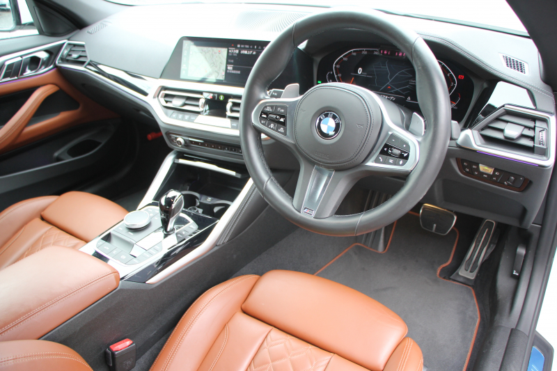 BMW 4シリーズ 420i ｶﾌﾞﾘｵﾚ Mｽﾎﾟｰﾂ 電動ｵｰﾌﾟﾝ 真珠色 Individualﾀﾙﾄｩｰﾌｫﾒﾘﾉﾚｻﾞｰ ｴｱｶﾗｰ ｵﾌﾟｼｮﾝ19AW 追従ACC ｽﾃｱﾘﾝｸﾞｻﾎﾟｰﾄ LEDﾍｯﾄﾞﾗｲﾄ ｵｰﾄﾊｲﾋﾞｰﾑ 第7世代HDDﾅﾋﾞ 地ﾃﾞｼﾞ Pｱｼｽﾄ ｱﾝﾋﾞｴﾝﾄﾗｲﾄ 2年保証