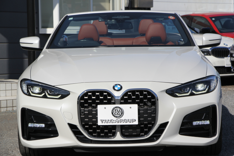 BMW 4シリーズ 420i ｶﾌﾞﾘｵﾚ Mｽﾎﾟｰﾂ 電動ｵｰﾌﾟﾝ ｼﾙﾊﾞｰﾄｯﾌﾟIndividualﾀﾙﾄｩｰﾌｫﾒﾘﾉﾚｻﾞｰ&ｲﾝﾃﾘｱﾄﾘﾑ ｴｱｶﾗｰ ｵﾌﾟｼｮﾝ19AW 追従ACC ｽﾃｱﾘﾝｸﾞｻﾎﾟｰﾄ LEDﾍｯﾄﾞﾗｲﾄ ｵｰﾄﾊｲﾋﾞｰﾑ ﾀｯﾁ画面HDDﾅﾋﾞﾌﾙｾｸﾞTV Pｱｼｽﾄ ｱﾝﾋﾞｴﾝﾄﾗｲﾄ 2年保証