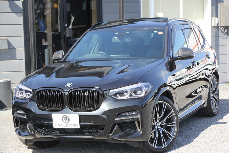 BMW X3 M40d ｾﾚｸﾄP NEWｲﾝﾃﾘｱ 326馬力 3.0Lﾃﾞｨｰｾﾞﾙﾀｰﾎﾞﾊﾟﾉﾗﾏｻﾝﾙｰﾌ 全ﾋｰﾀｰ黒革 ﾊｰﾏﾝｶｰﾄﾞﾝ BMWﾗｲﾌﾞｺｯｸﾋﾟｯﾄ 新HDDﾅﾋﾞｱｯﾌﾟﾙｶｰﾌﾟﾚｲ Individual21AW HUD Mｽﾎﾟｰﾂﾃﾞﾌ&ﾌﾞﾚｰｷ 追従ACC ﾀｯﾁ画面HDDﾅﾋﾞTV 360度ｶﾒﾗ 電動ﾄﾗﾝｸ 2年保証