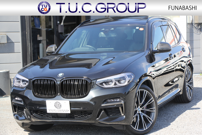BMW X3 M40d ｾﾚｸﾄP NEWｲﾝﾃﾘｱ 326馬力 3.0Lﾃﾞｨｰｾﾞﾙﾀｰﾎﾞﾊﾟﾉﾗﾏｻﾝﾙｰﾌ 全ﾋｰﾀｰ黒革 ﾊｰﾏﾝｶｰﾄﾞﾝ BMWﾗｲﾌﾞｺｯｸﾋﾟｯﾄ 新HDDﾅﾋﾞｱｯﾌﾟﾙｶｰﾌﾟﾚｲ Individual21AW HUD Mｽﾎﾟｰﾂﾃﾞﾌ&ﾌﾞﾚｰｷ 追従ACC ﾀｯﾁ画面HDDﾅﾋﾞTV 360度ｶﾒﾗ 電動ﾄﾗﾝｸ 2年保証