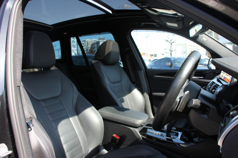 BMW X3 M40d ｾﾚｸﾄP NEWｲﾝﾃﾘｱ 326馬力 3.0Lﾃﾞｨｰｾﾞﾙﾀｰﾎﾞﾊﾟﾉﾗﾏｻﾝﾙｰﾌ 全ﾋｰﾀｰ黒革 ﾊｰﾏﾝｶｰﾄﾞﾝ BMWﾗｲﾌﾞｺｯｸﾋﾟｯﾄ 新HDDﾅﾋﾞｱｯﾌﾟﾙｶｰﾌﾟﾚｲ Individual21AW HUD Mｽﾎﾟｰﾂﾃﾞﾌ&ﾌﾞﾚｰｷ 追従ACC ﾀｯﾁ画面HDDﾅﾋﾞTV 360度ｶﾒﾗ 電動ﾄﾗﾝｸ 2年保証