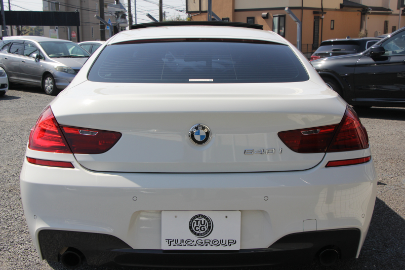 BMW 6シリーズ 640i ｸﾞﾗﾝｸｰﾍﾟMｽﾎﾟｰﾂ ﾌｪｲｽﾘﾌﾄ後 最終ﾓﾃﾞﾙ ｻﾝﾙｰﾌ 液晶ﾒｰﾀｰ HUD ｵﾌﾟｼｮﾝ20AW 新ﾃﾞｻﾞｲﾝLEDﾍｯﾄﾞﾗｲﾄ ﾋｰﾀｰ茶革 新HDDﾅﾋﾞTV Pｱｼｽﾄ TOPﾋﾞｭｰ&ｻｲﾄﾞｶﾒﾗ 追従ACC ﾚｰﾝﾁｪﾝｼﾞ警告 衝突軽減ﾌﾞﾚｰｷ 直6ﾀｰﾎﾞ320馬力 ｽﾏｰﾄｷｰ 2年保証