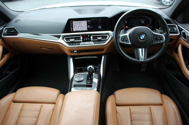 BMW 4シリーズ 420i ｶﾌﾞﾘｵﾚ Mｽﾎﾟｰﾂ ｺﾝﾌｫｰﾄP 1ｵﾅ ｺﾆｬｯｸﾚｻﾞｰ ｴｱｶﾗｰ ｼｰﾄﾋｰﾀｰ 360度ｶﾒﾗ 追従ACC ｽﾃｱﾘﾝｸﾞｻﾎﾟｰﾄ LEDﾍｯﾄﾞﾗｲﾄ ｵｰﾄﾊｲﾋﾞｰﾑ ﾀｯﾁ画面HDDﾅﾋﾞｱﾝﾋﾞｴﾝﾄﾗｲﾄ ﾜｲﾔﾚｽ充電 ｱｯﾌﾟﾙｶｰﾌﾟﾚｲ ACｼｭﾆｯﾂｧｰﾘｯﾌﾟｽﾎﾟｲﾗｰ 2年保証