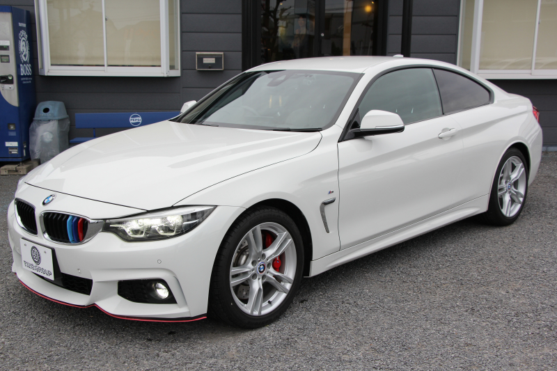 BMW 4シリーズ 420i ｸｰﾍﾟMｽﾎﾟｰﾂ 後期 ﾋｰﾀｰ黒革 LEDﾍｯﾄﾞﾗｲﾄ LEDﾃｰﾙ 追従ACC 液晶ﾒｰﾀｰ ﾌﾙｾｸﾞTV ﾀｯﾁ画面HDDﾅﾋﾞMﾊﾟﾌｫｰﾏﾝｽﾌﾞﾚｰｷ 新ﾐﾗｰETC2.0 ﾚｰﾝﾁｪﾝｼﾞ警告 衝突軽減ﾌﾞﾚｰｷ 車線逸脱警告 歩行者警告 ｽﾏｰﾄｷｰ 2年保証