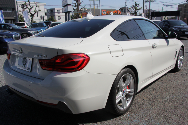 BMW 4シリーズ 420i ｸｰﾍﾟMｽﾎﾟｰﾂ 後期 ﾋｰﾀｰ黒革 LEDﾍｯﾄﾞﾗｲﾄ LEDﾃｰﾙ 追従ACC 液晶ﾒｰﾀｰ ﾌﾙｾｸﾞTV ﾀｯﾁ画面HDDﾅﾋﾞMﾊﾟﾌｫｰﾏﾝｽﾌﾞﾚｰｷ 新ﾐﾗｰETC2.0 ﾚｰﾝﾁｪﾝｼﾞ警告 衝突軽減ﾌﾞﾚｰｷ 車線逸脱警告 歩行者警告 ｽﾏｰﾄｷｰ 2年保証