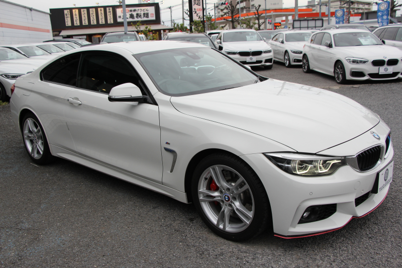 BMW 4シリーズ 420i ｸｰﾍﾟMｽﾎﾟｰﾂ 後期 ﾋｰﾀｰ黒革 LEDﾍｯﾄﾞﾗｲﾄ LEDﾃｰﾙ 追従ACC 液晶ﾒｰﾀｰ ﾌﾙｾｸﾞTV ﾀｯﾁ画面HDDﾅﾋﾞMﾊﾟﾌｫｰﾏﾝｽﾌﾞﾚｰｷ 新ﾐﾗｰETC2.0 ﾚｰﾝﾁｪﾝｼﾞ警告 衝突軽減ﾌﾞﾚｰｷ 車線逸脱警告 歩行者警告 ｽﾏｰﾄｷｰ 2年保証