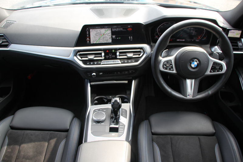 BMW 3シリーズ 330i Mｽﾎﾟｰﾂ ｲﾉﾍﾞｰｼｮﾝP ﾌｧｽﾄﾄﾗｯｸP ｺﾝﾌｫｰﾄP ﾚｰｻﾞｰﾗｲﾄ HUD ｼﾞｪｽﾁｬｰC ｱﾀﾞﾌﾟﾃｨﾌﾞMｻｽ Mspﾌﾞﾚｰｷ Mspﾃﾞﾌ 19AW Pｱｼｽﾄﾌﾟﾗｽ 360度ｶﾒﾗ ﾌﾙｾｸﾞTV 258馬力 追従ACC ﾊﾝｽﾞｵﾌ HDDﾅﾋﾞ ﾌﾙｾｸﾞTV ｼｰﾄﾋｰﾀｰ 電動ﾄﾗﾝｸ  2年保証