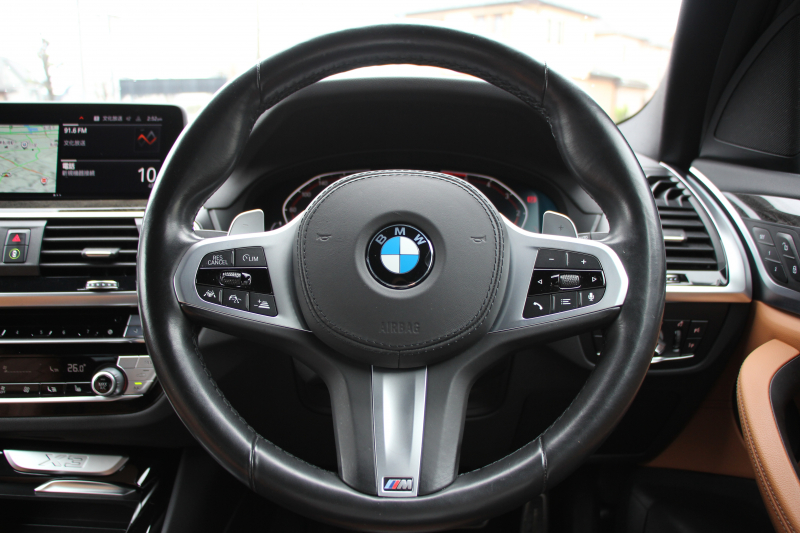 BMW X3 Xdrive20d Mｽﾎﾟｰﾂ ﾊｲﾗｲﾝ 中期 新型式3DA-UZ20 全席ﾋｰﾀｰ付ｺﾆｬｯｸﾚｻﾞｰ後席可倒調整 HUD BMWﾗｲﾌﾞｺｯｸﾋﾟｯﾄﾞ変更後ﾀｯﾁ画面HDDﾅﾋﾞAppleCarPlay Hifiｽﾋﾟｰｶｰ 360度ｶﾒﾗ 19AW 追従ACC 衝突軽減ﾌﾞﾚｰｷ 2年保証