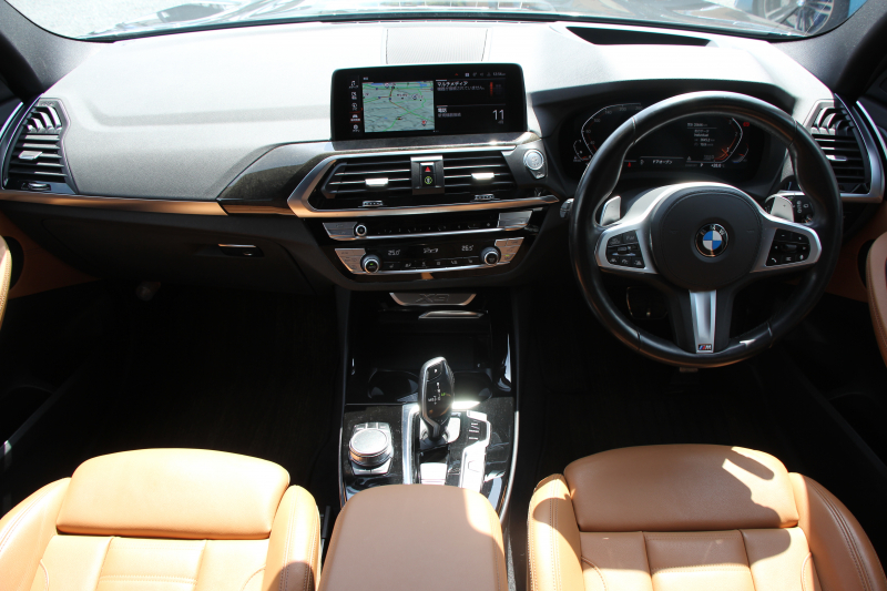 BMW X3 Xdrive20d Mｽﾎﾟｰﾂ ﾊｲﾗｲﾝ 中期 新型式3DA-UZ20 ｺﾆｬｯｸﾚｻﾞｰ 全席ﾋｰﾀｰ ﾘｱｼｰﾄ可倒調整 BMWﾗｲﾌﾞｺｯｸﾋﾟｯﾄﾞHUD 変更後ﾀｯﾁ画面HDDﾅﾋﾞAppleCarPlay Hifiｽﾋﾟｰｶｰ 360度ｶﾒﾗ 19AW 追従ACC 衝突軽減ﾌﾞﾚｰｷ 2年保証
